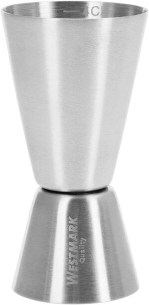 Westmark Miarka barmańska (jigger) – pojemnik pomiarowy 2/4 cl, stal nierdzewna